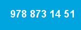 978 873 14 51